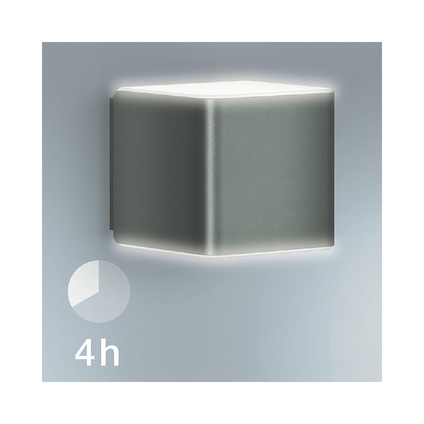 Steinel 055530 - LED Venkovní svítidlo se senzorem L 840 LED/9,5W/230V IP44 antracit