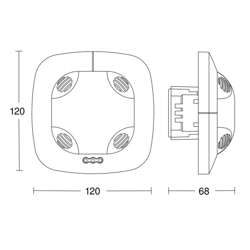 Steinel 057473 - Prezenční hlásič DualTech DALI-2 bílá