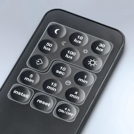 Steinel 059576 - Senzor pohybu SensIQ IP54 bílá + dálkové ovládání