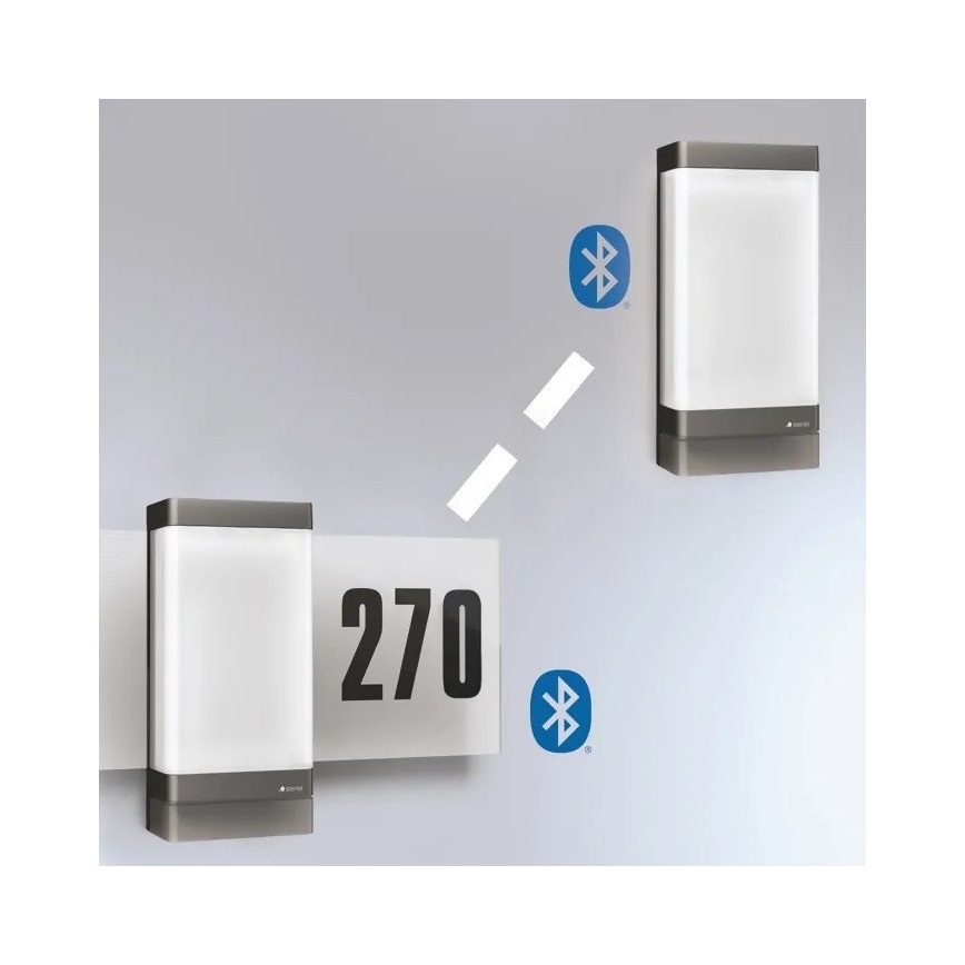 Steinel 067205 - LED Domovní číslo se senzorem L270SC LED/7,8W/230V IP44