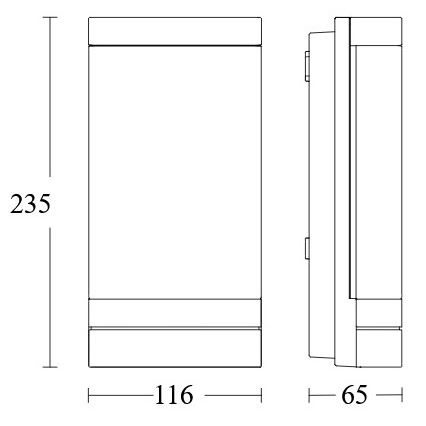 Steinel 067212 - LED Venkovní svítidlo se senzorem L 271 SC LED/6,6W/230V 3000K IP44