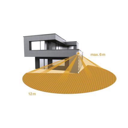 Steinel 068110 - LED Reflektor se senzorem XLED PRO LED/20W/230V 3000K IP44 černá