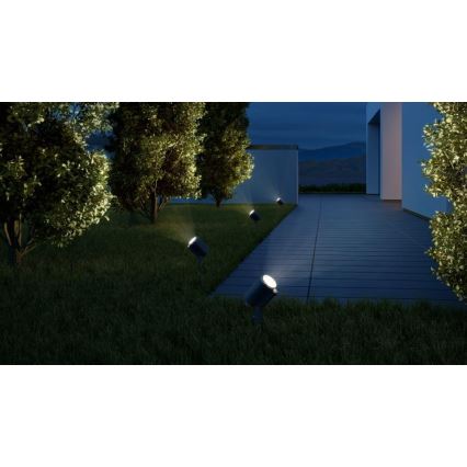 Steinel 068660 - LED Venkovní lampa SPOT GARDEN 1xGU10/6,7W/230V IP44 antracit