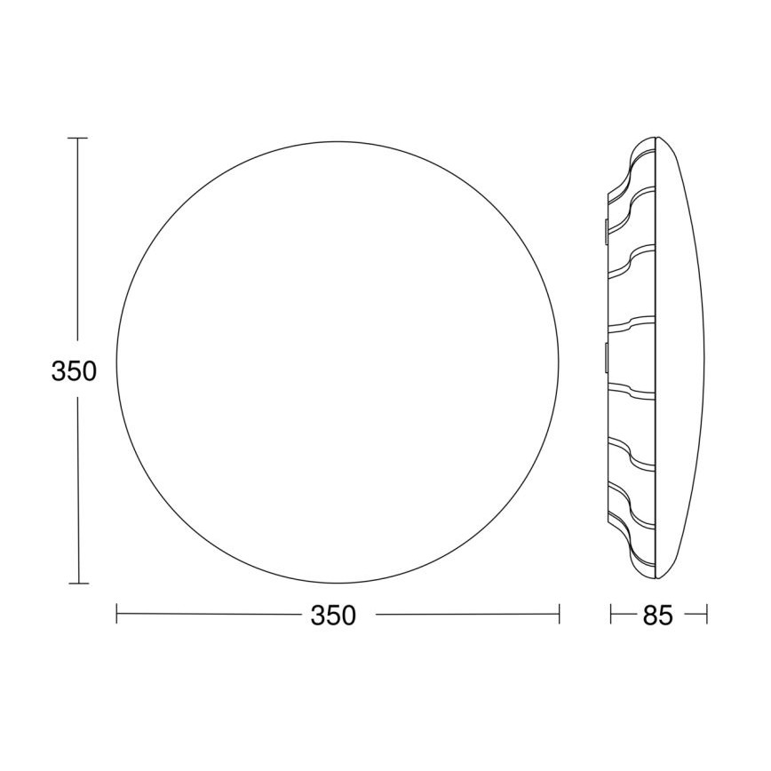 Steinel 079710 - SADA 5x LED Stropní svítidlo se senzorem RS PRO S30 SC LED/25,7W/230V 4000K