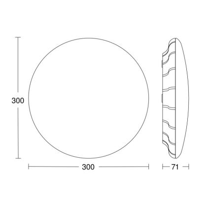 Steinel 081942 - SADA 5x LED Stropní svítidlo se senzorem RS PRO S20 SC LED/15,7W/230V 4000K