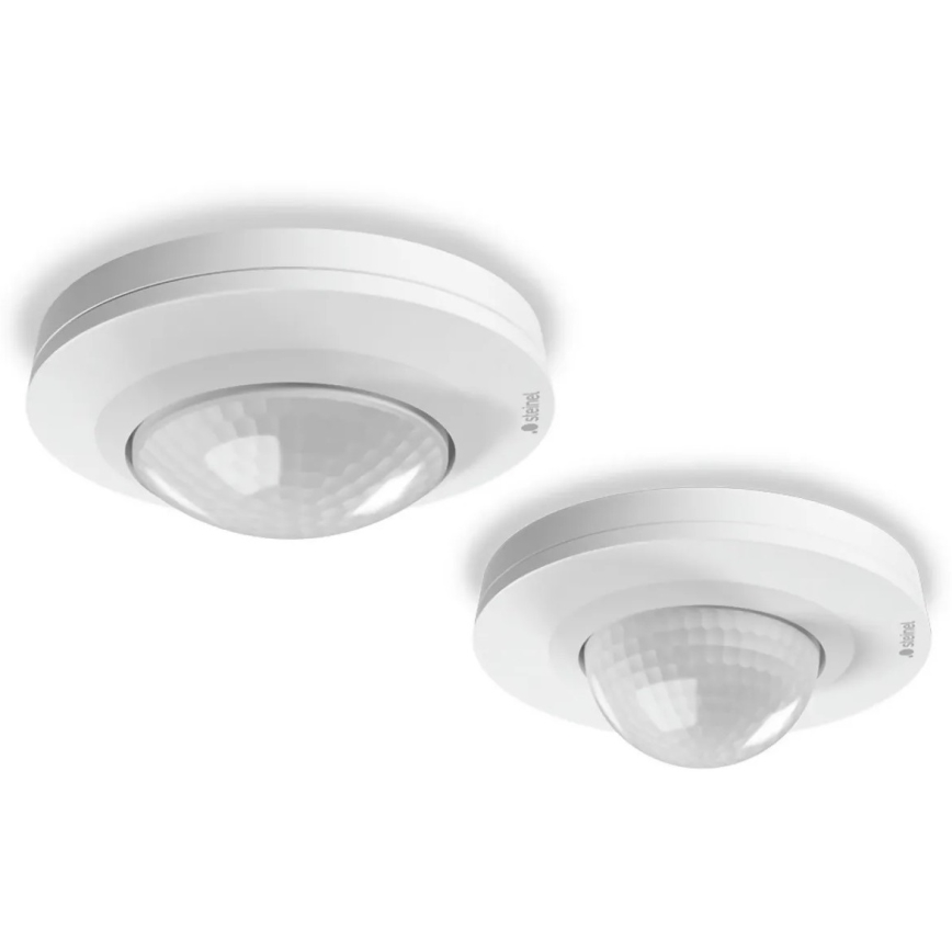 Steinel 087890 - Venkovní senzor pohybu s prezenčním čidlem PD-8 ECO COM1 360° IP54 bílá