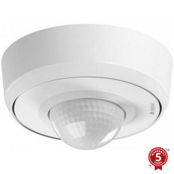 Steinel 088019 - Venkovní senzor pohybu s prezenčním čidlem PD-24 ECO KNX 360° IP54 bílá