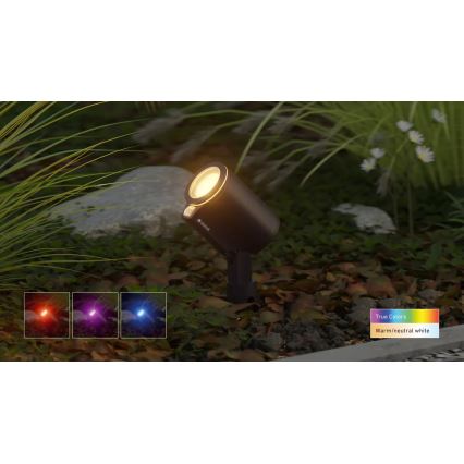 Steinel 089344 - LED RGBW Venkovní lampa se senzorem LED/7,9W/24V IP65