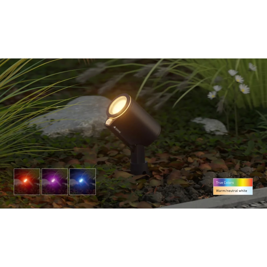 Steinel 089344 - LED RGBW Venkovní lampa se senzorem LED/7,9W/24V IP65