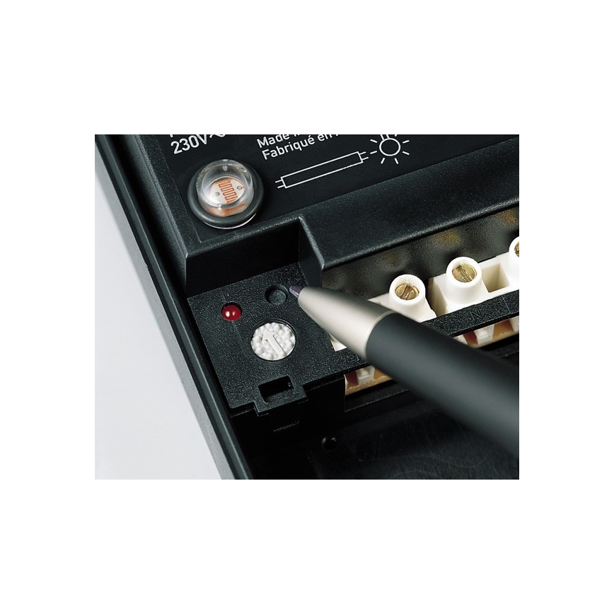 STEINEL 550516 - Soumrakový spínač NightMatic 3000 Vario černá IP54