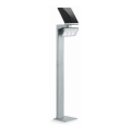 STEINEL 671211 - Solární senzorový LED reflektor XSolar GL-S 0,5W/LED stříbrná IP44 2500 mAh