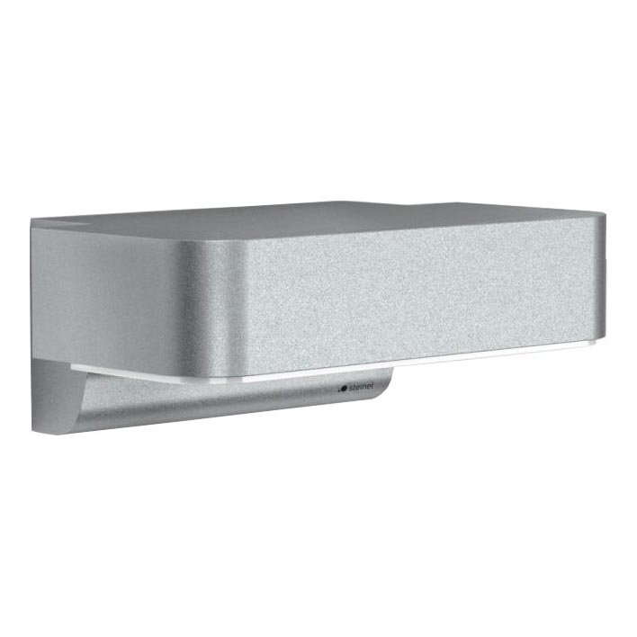 STEINEL 87555 - LED Venkovní nástěnné svítidlo se senzorem L 800 SC LED/7,5W/230V IP44 stříbrná