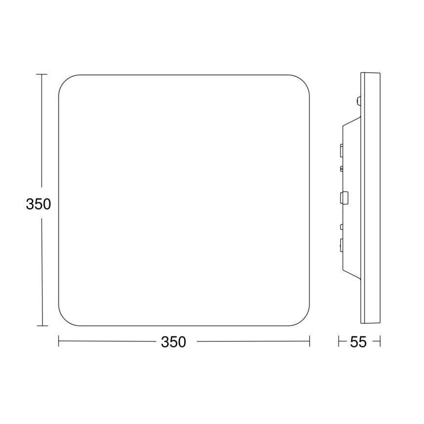 Steinel 067779 - LED Stmívatelné stropní svítidlo se senzorem RS PRO R30 Q plus SC 23,9W/230V 4000K IP40