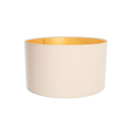 Stínidlo univerzální STANDART E27 pr. 45 cm krémová/zlatá