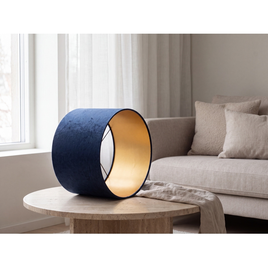 Stínidlo univerzální STANDART E27 pr. 45 cm modrá/zlatá