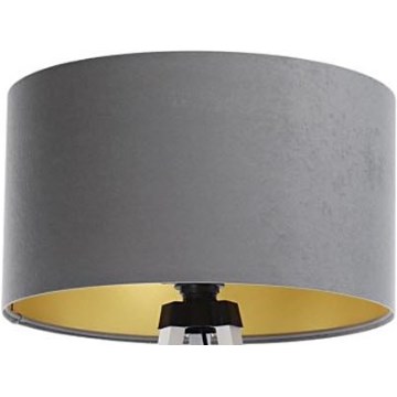 Stínidlo univerzální STANDART E27 pr. 45 cm šedá/zlatá