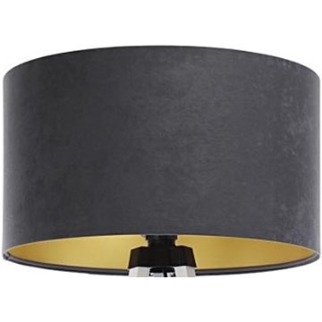 Stínidlo univerzální STANDART E27 pr. 45 cm šedá/zlatá