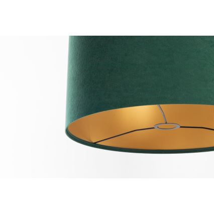 Stínidlo univerzální STANDART E27 pr. 45 cm zelená/zlatá