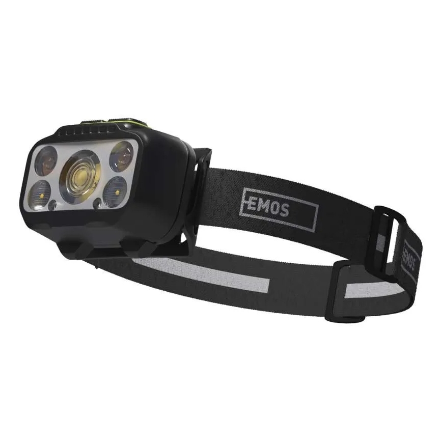 Stmívatelná nabíjecí čelovka LED/3xAAA/1000 mAh 3,7V
