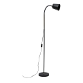 Stojací lampa 1xE27/40W/230V černá