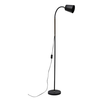 Stojací lampa 1xE27/40W/230V černá