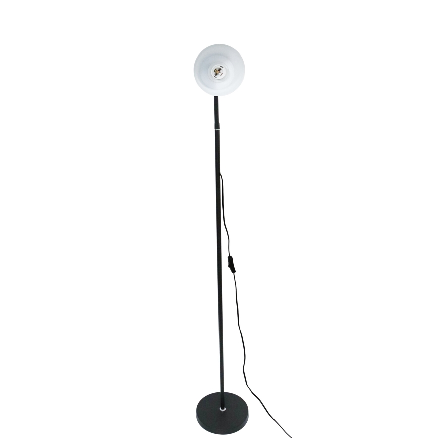 Stojací lampa 1xE27/40W/230V černá