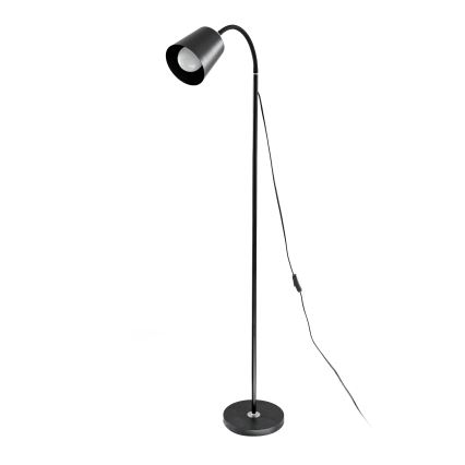 Stojací lampa 1xE27/40W/230V černá