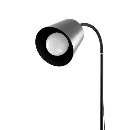 Stojací lampa 1xE27/40W/230V černá