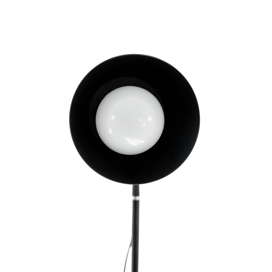 Stojací lampa 1xE27/40W/230V černá