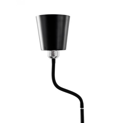 Stojací lampa 1xE27/40W/230V černá