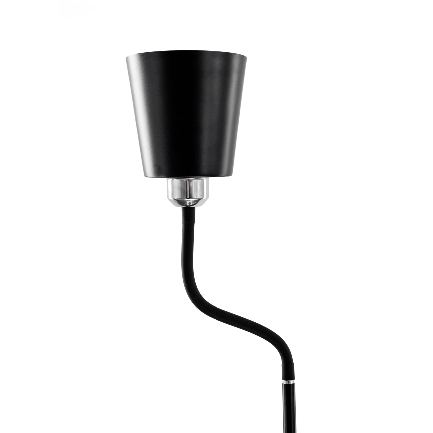 Stojací lampa 1xE27/40W/230V černá