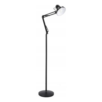 Stojací lampa 1xE27/40W/230V černá