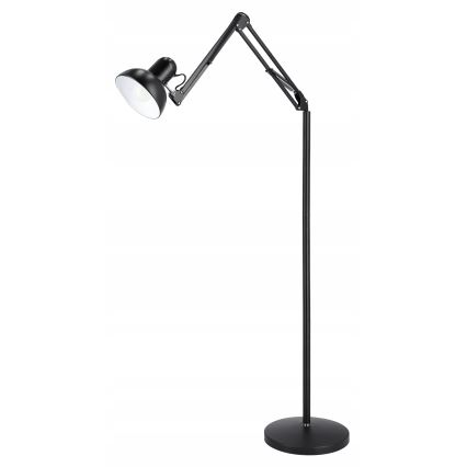 Stojací lampa 1xE27/40W/230V černá