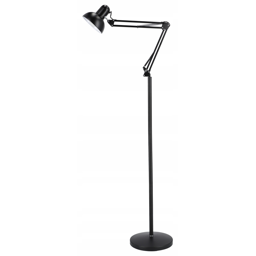 Stojací lampa 1xE27/40W/230V černá