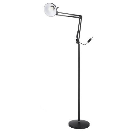 Stojací lampa 1xE27/40W/230V černá