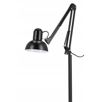 Stojací lampa 1xE27/40W/230V černá