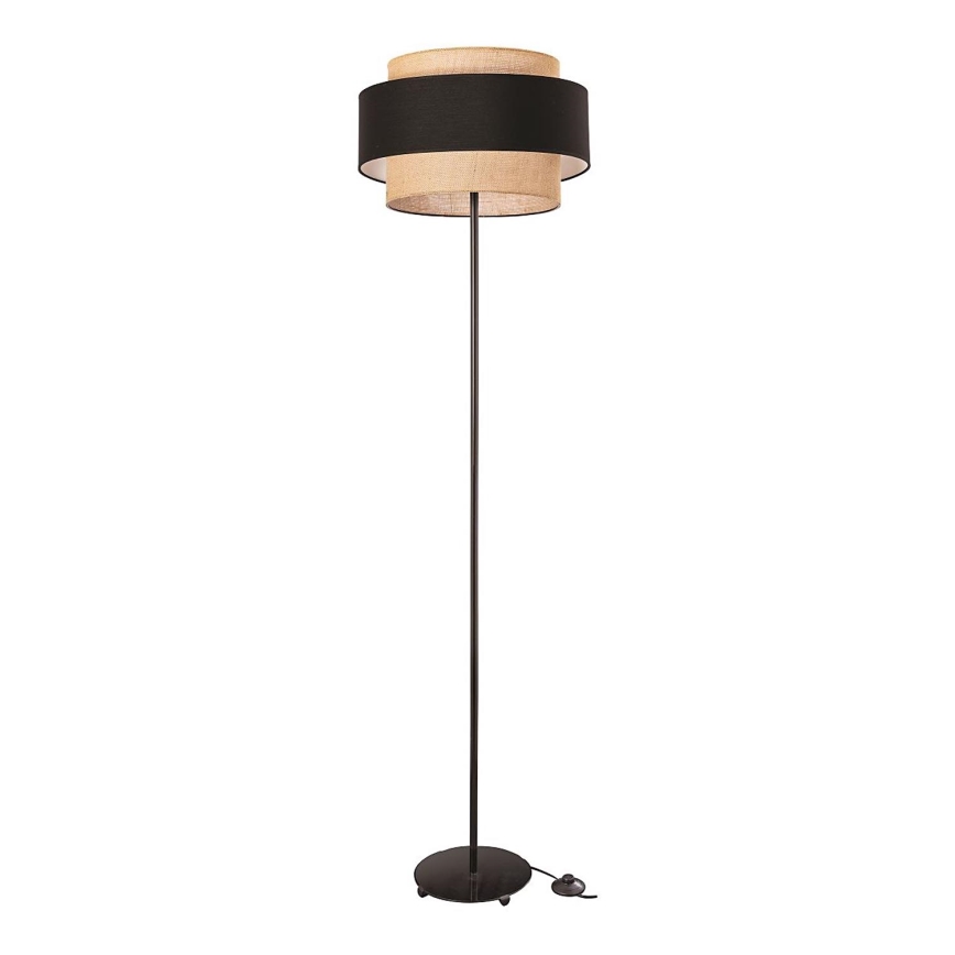 Stojací lampa 1xE27/60W/230V béžová