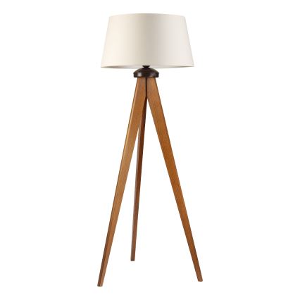 Stojací lampa AIDA 1xE27/15W/230V dub/krémová