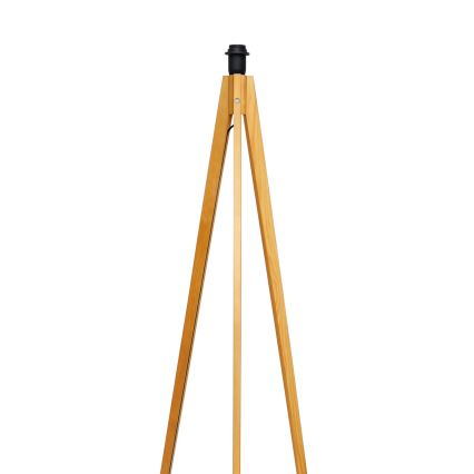 Stojací lampa ALBA 1xE27/15W/230V černá/dub