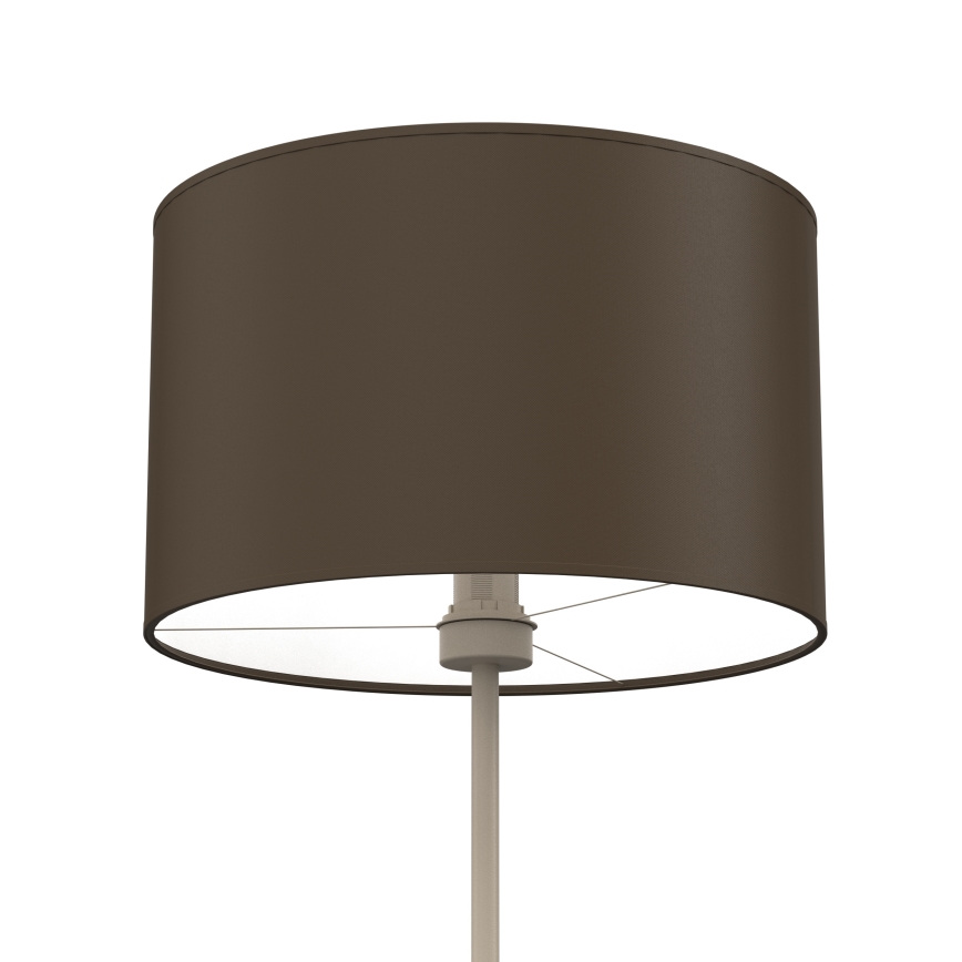Stojací lampa ARDEN 1xE27/15W/230V béžová/hnědá