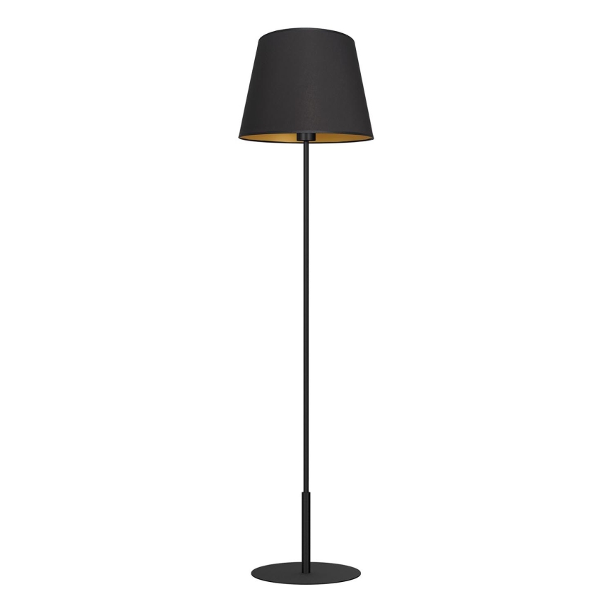 Stojací lampa ARDEN 1xE27/60W/230V černá/zlatá