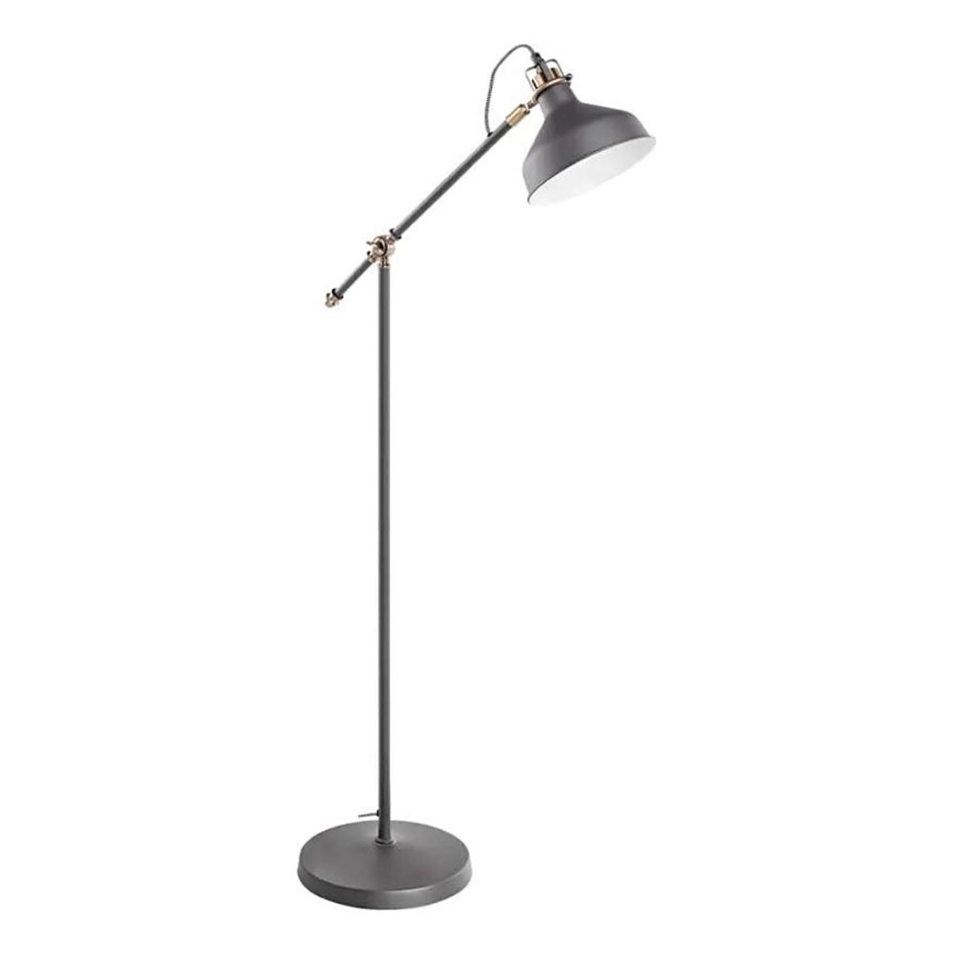 Stojací lampa ARTHUR 1xE27/25W/230V šedá