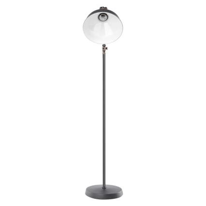 Stojací lampa ARTHUR 1xE27/25W/230V šedá