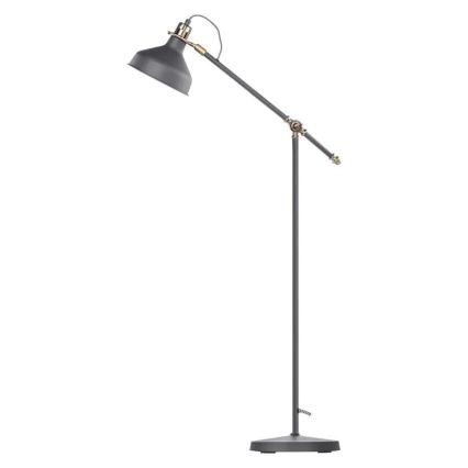 Stojací lampa ARTHUR 1xE27/25W/230V šedá