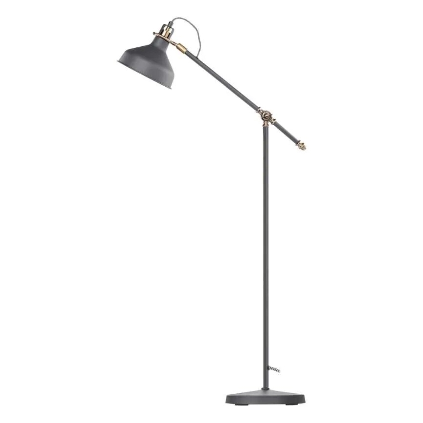 Stojací lampa ARTHUR 1xE27/25W/230V šedá