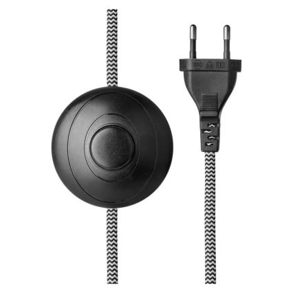 Stojací lampa ARTHUR 1xE27/25W/230V šedá