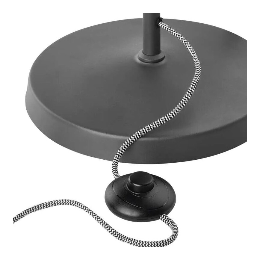 Stojací lampa ARTHUR 1xE27/25W/230V šedá
