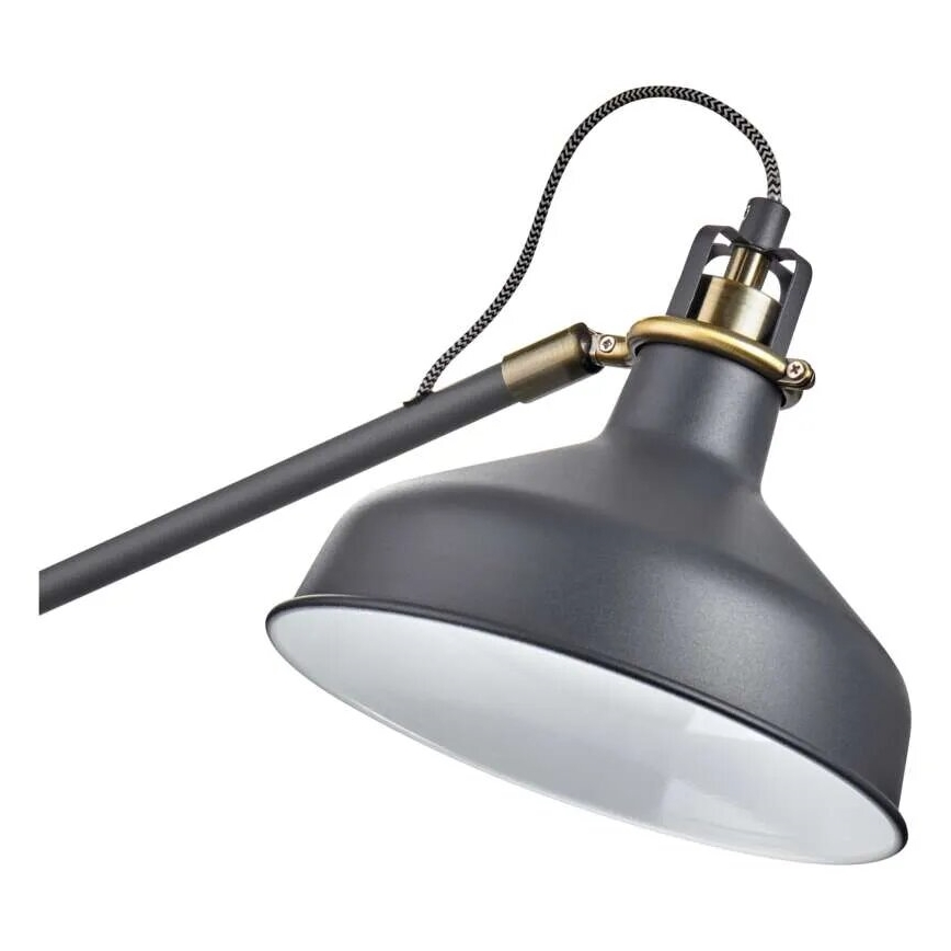 Stojací lampa ARTHUR 1xE27/25W/230V šedá