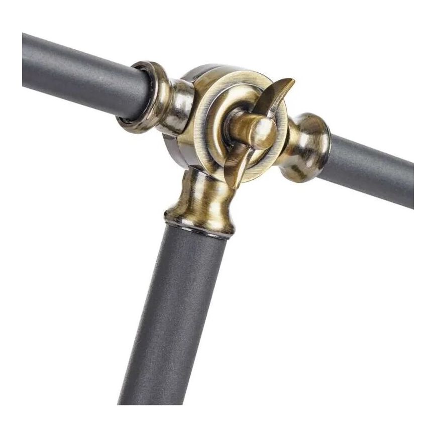 Stojací lampa ARTHUR 1xE27/25W/230V šedá