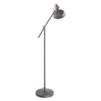 Stojací lampa ARTHUR 1xE27/25W/230V šedá